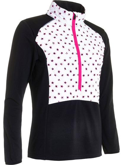 Women’s Troon Warm and Windproof Hybrid Half-Zip Jacket - The Golf Guys Online