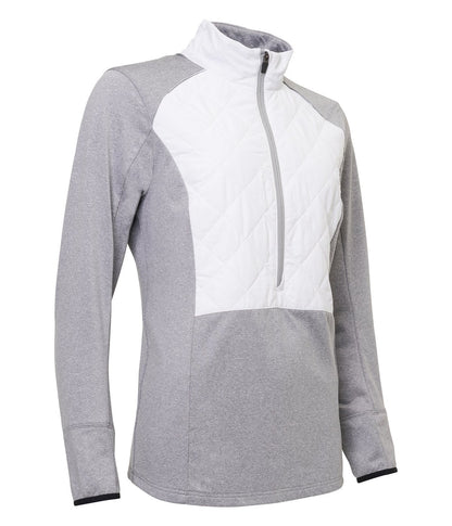 Women’s Troon Warm and Windproof Hybrid Half-Zip Jacket - The Golf Guys Online