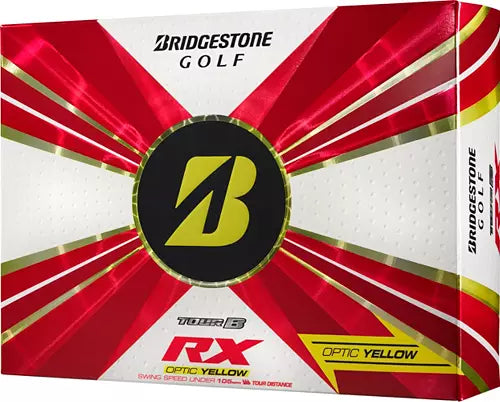 Bridgestone Tour B RX Yellow 2022 Golf Balls