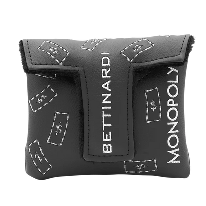 Bettinardi - 2023 Bettinardi x MONOPOLY Blackout Stacked Cash Mid-Square Mallet Putter Headcover - The Golf Guys Online