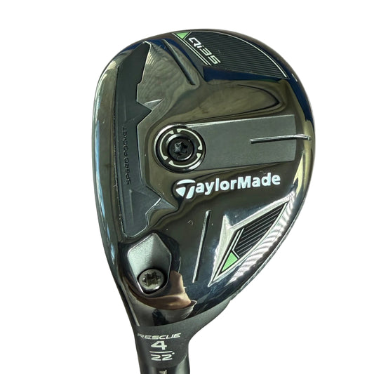 Pre-Owned TaylorMade Qi35 4 Hybrid (22.0) w/ KBS Hybrid 70 Flex-R (Regular) 39.75" Left Hand Graphite Shaft (Above Average)