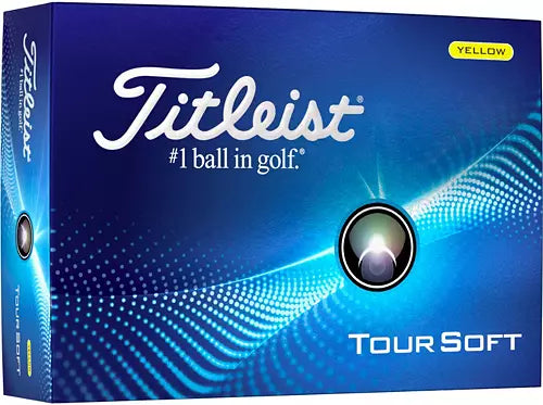 Titleist Tour Soft Yellow 2024 Golf Balls - The Golf Guys Online