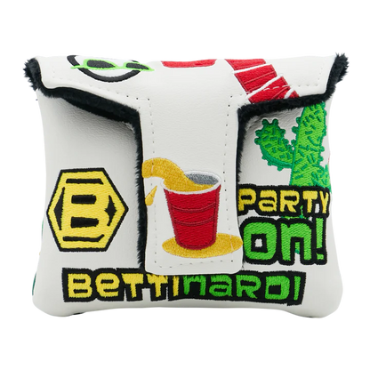 Bettinardi - 2024 Party On!™ Sixteen Mid-Square Mallet Putter Headcover - The Golf Guys Online