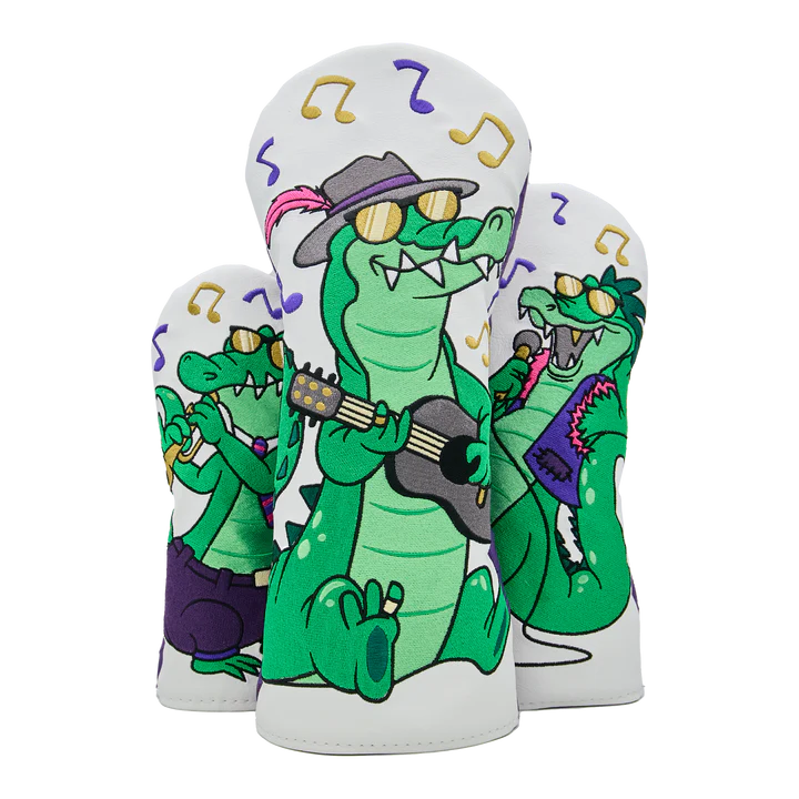 Bettinardi - 2024 Limited Release Mardi Gras Alligator Jazz Band Driver & Wood Headcover Set - The Golf Guys Online