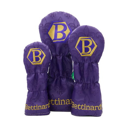 Bettinardi - 2024 Limited Release Mardi Gras Alligator Jazz Band Driver & Wood Headcover Set - The Golf Guys Online