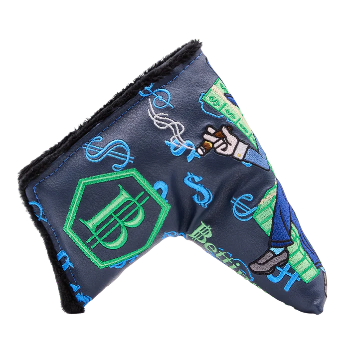 Limited Bettinardi 2024 Throne of Cash Gangster Wizard Blade Putter Headcover
