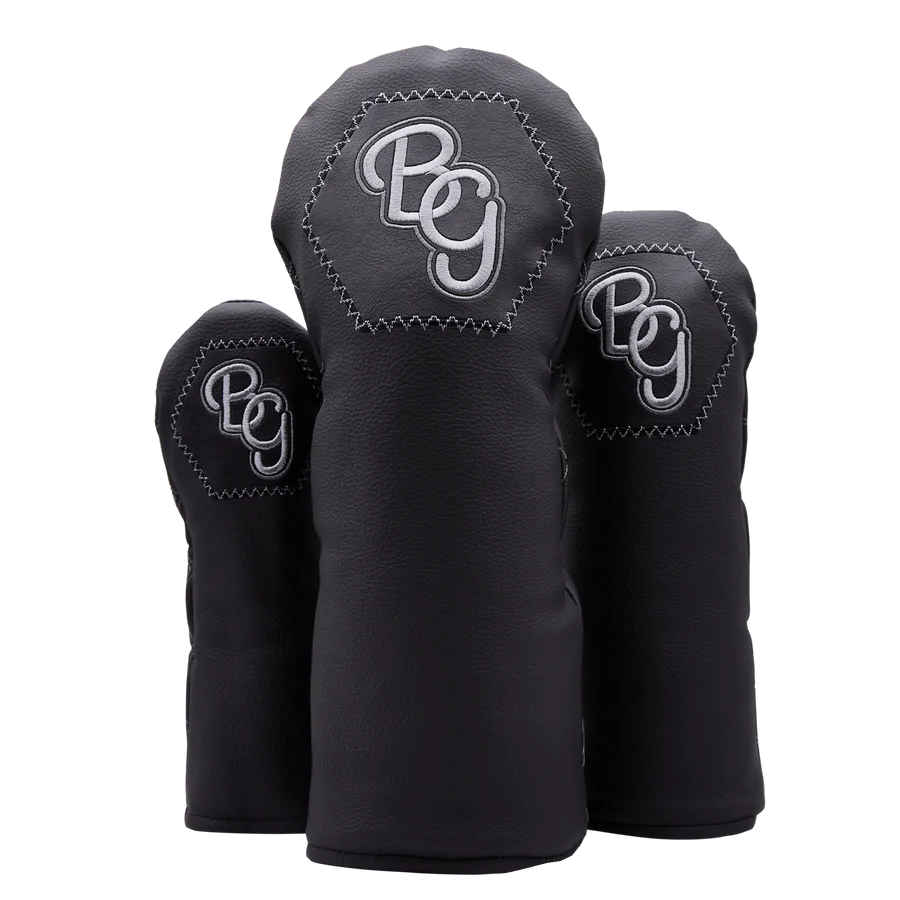 Bettinardi Greyscale Script BG Wood Headcover Set