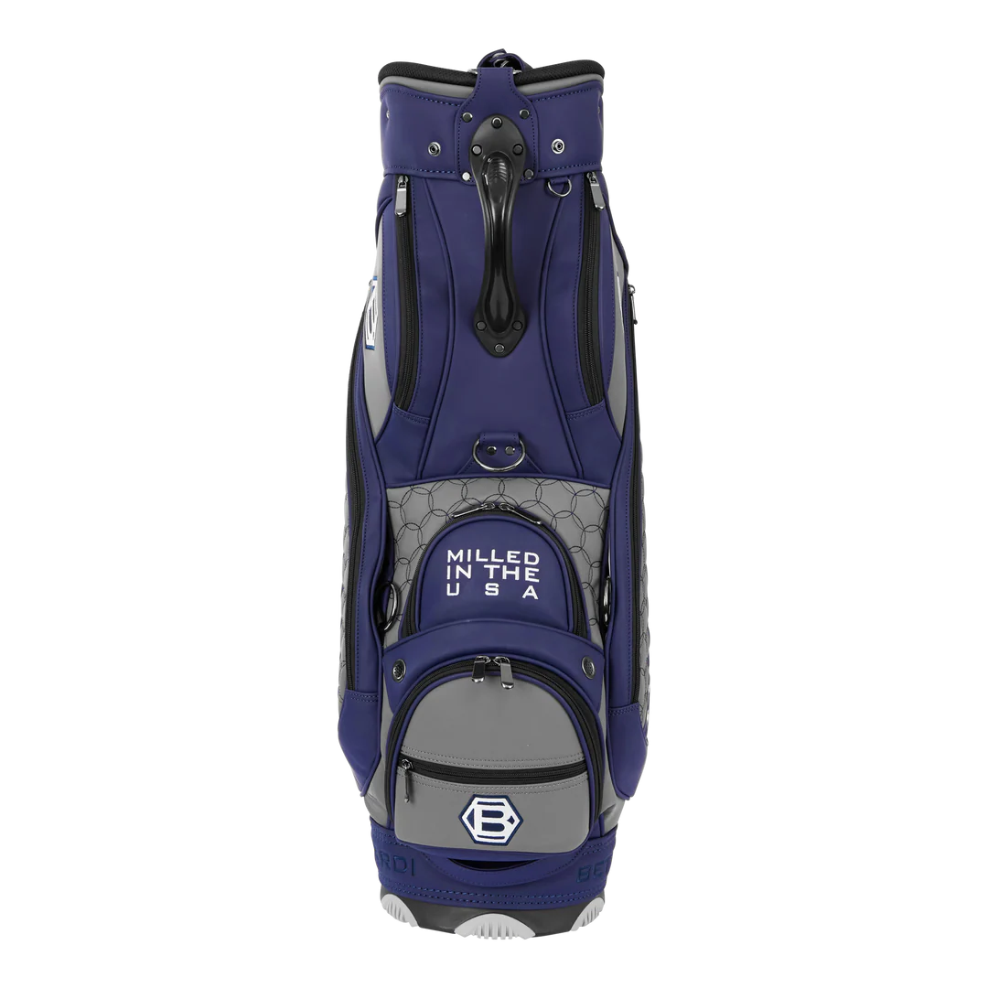 Limited Pre-Owned Bettinardi Studio B Navy & Grey Mini Staff Bag