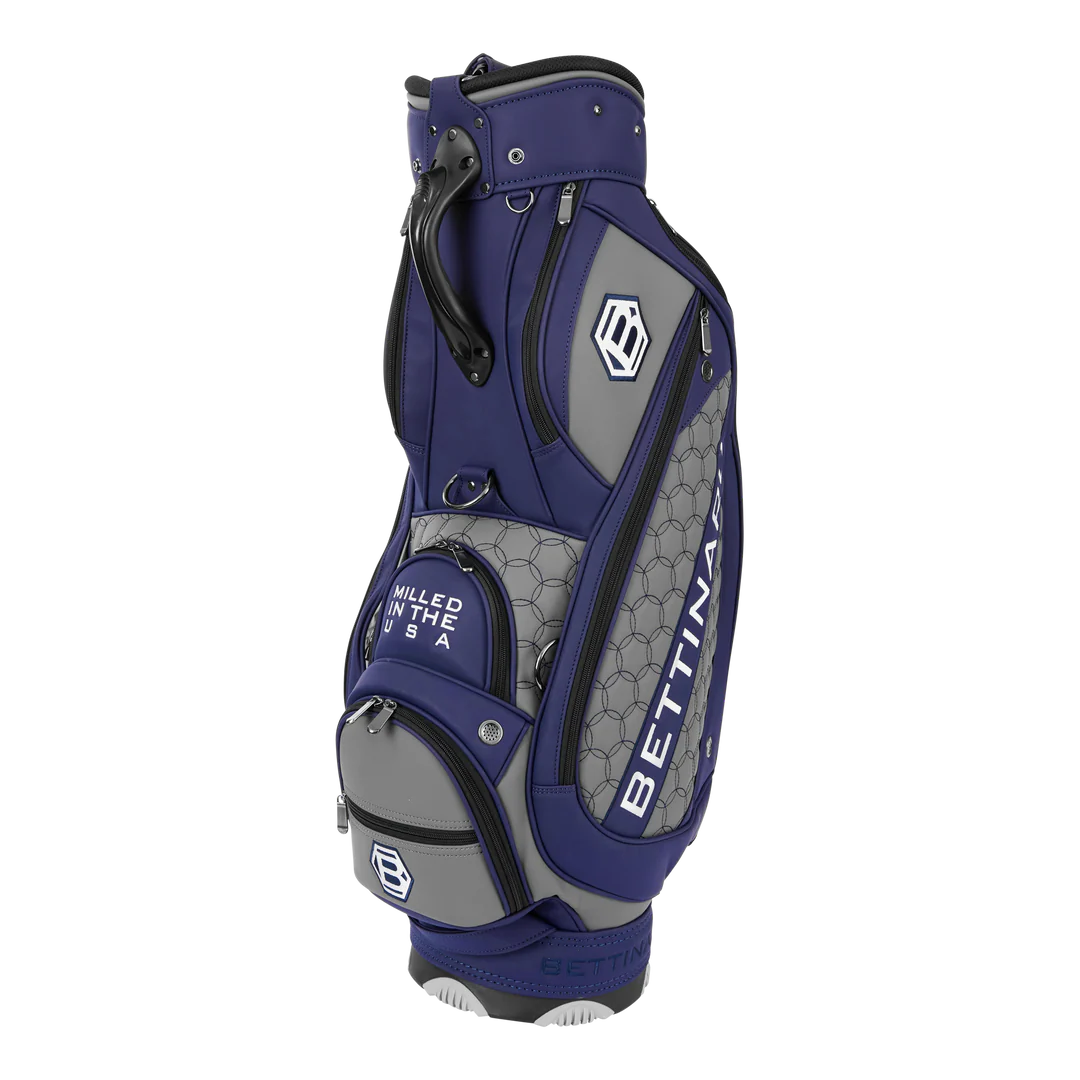 Limited Pre-Owned Bettinardi Studio B Navy & Grey Mini Staff Bag
