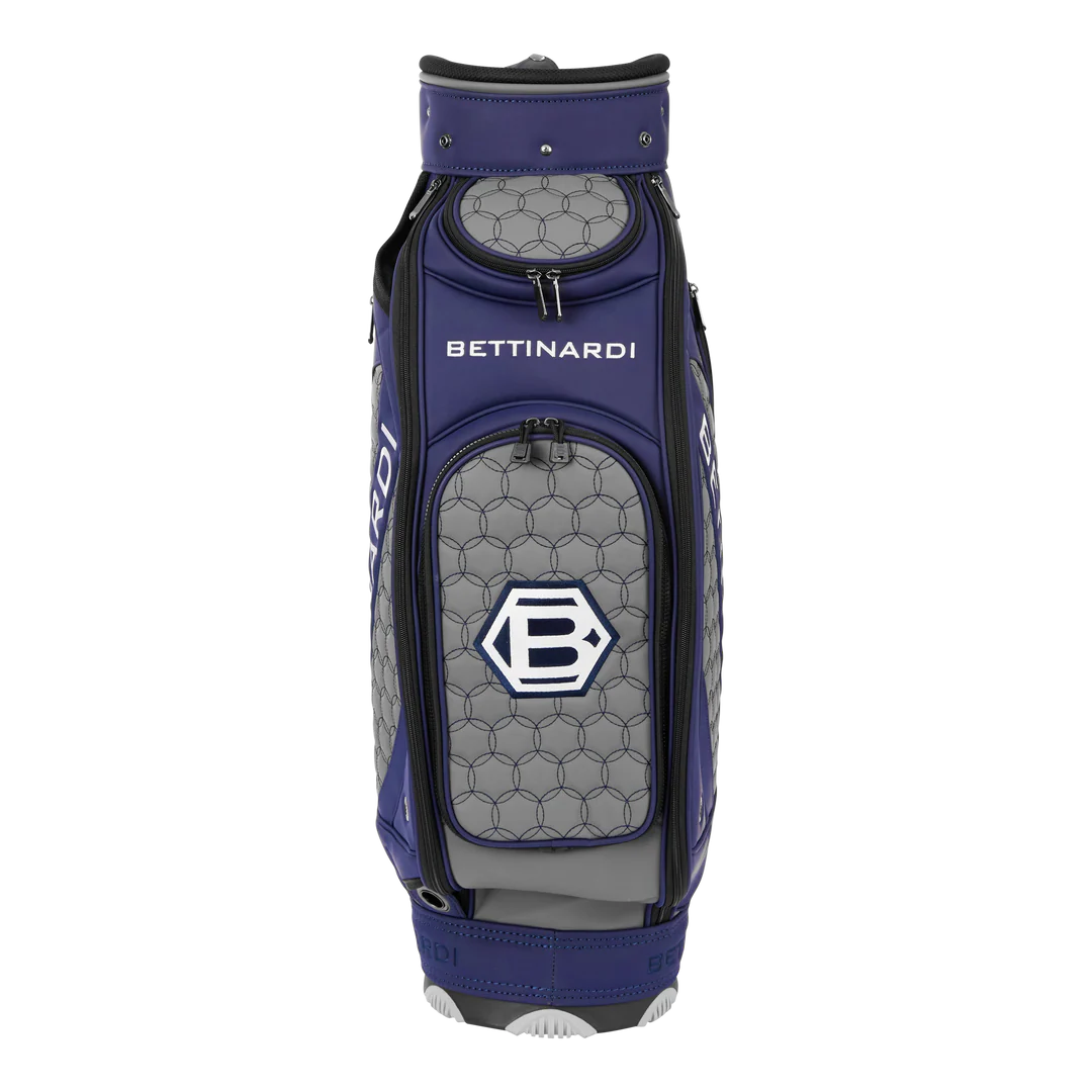 Limited Pre-Owned Bettinardi Studio B Navy & Grey Mini Staff Bag