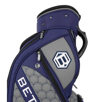 Limited Pre-Owned Bettinardi Studio B Navy & Grey Mini Staff Bag
