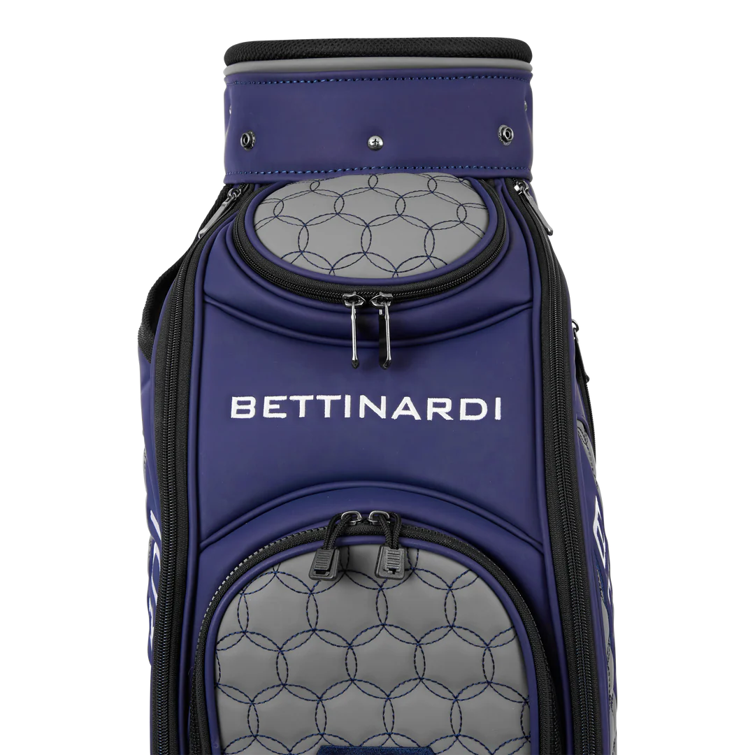 Limited Pre-Owned Bettinardi Studio B Navy & Grey Mini Staff Bag