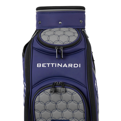 Limited Pre-Owned Bettinardi Studio B Navy & Grey Mini Staff Bag