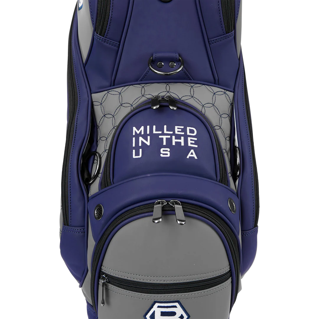 Limited Pre-Owned Bettinardi Studio B Navy & Grey Mini Staff Bag