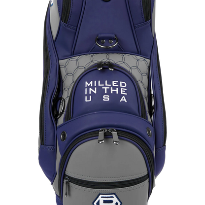 Limited Pre-Owned Bettinardi Studio B Navy & Grey Mini Staff Bag
