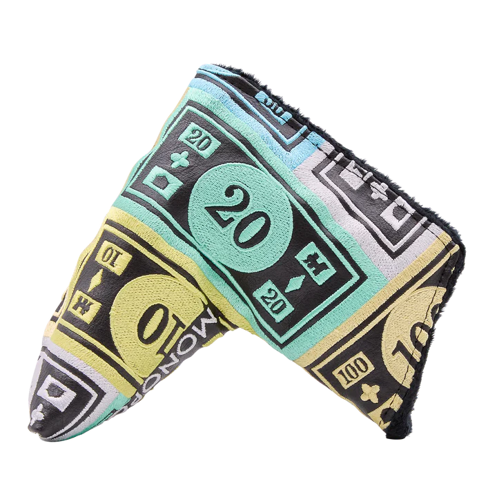 Limited Bettinardi x Monopoly Fun Money Blade Putter Headcover