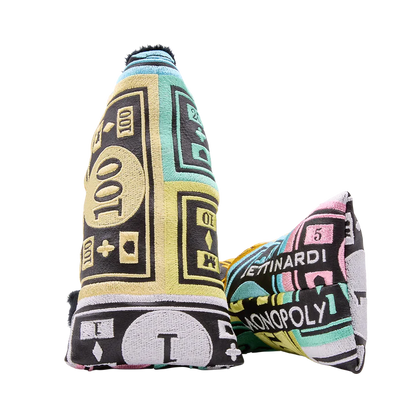 Limited Bettinardi x Monopoly Fun Money Blade Putter Headcover