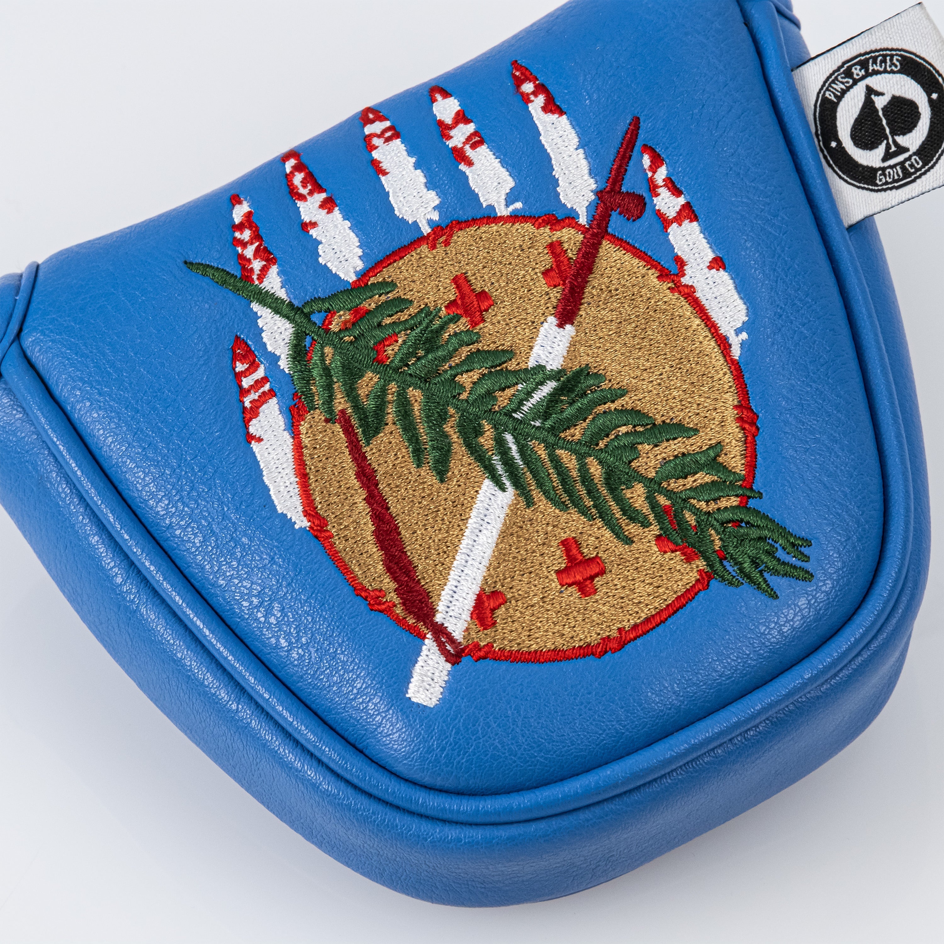 Pins and Aces Indiana State Flag Mallet Putter Cover - Thumbnail 3