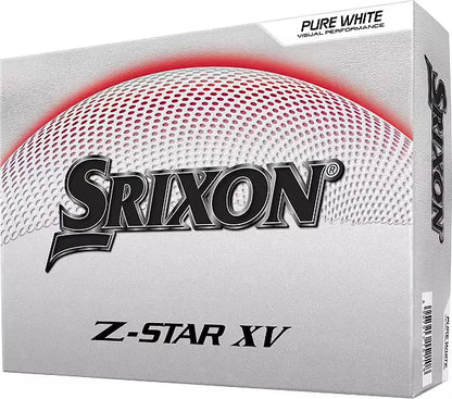 Srixon 2025 Z-Star XV 9 Pure White Golf Balls