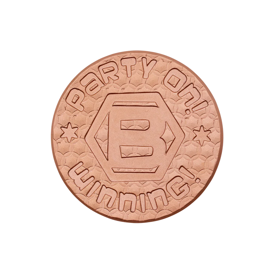 Bettinardi - 2025 Party On! Copper Ball Marker - The Golf Guys Online