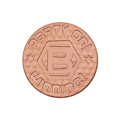 Bettinardi - 2025 Party On! Copper Ball Marker - The Golf Guys Online