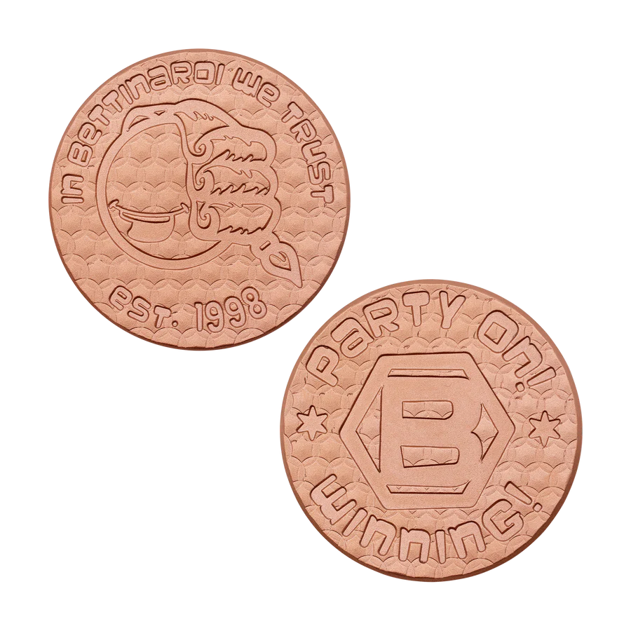 Bettinardi - 2025 Party On! Copper Ball Marker - The Golf Guys Online