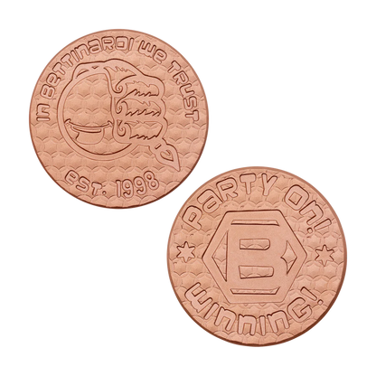 Bettinardi - 2025 Party On! Copper Ball Marker - The Golf Guys Online