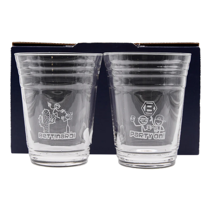 Bettinardi - 2025 Party On! Sterling Cut Glass Selection Party Cup (Set of 2) - The Golf Guys Online