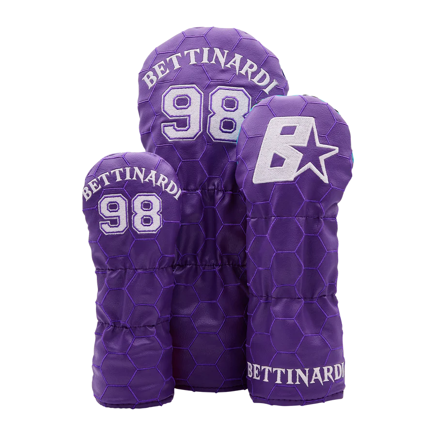Limited Bettinardi Retro Carolina Multi Icon Wood Headcover Set
