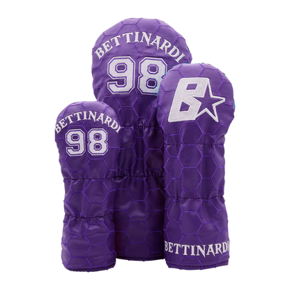 Limited Bettinardi Retro Carolina Multi Icon Wood Headcover Set