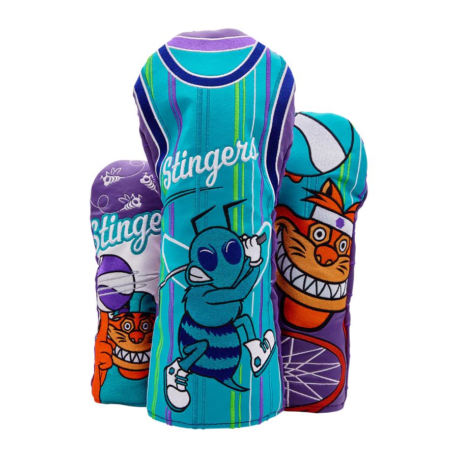 Limited Bettinardi Retro Carolina Multi Icon Wood Headcover Set