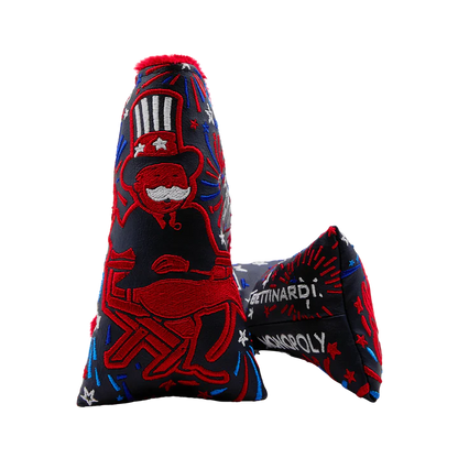 Limited Bettinardi x Monopoly Americana Firework Blade Putter Headcover