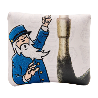 Limited Bettinardi Guinness x Bettinardi Lovely Day for a Guinness Ostrich Mallet Putter Headcover