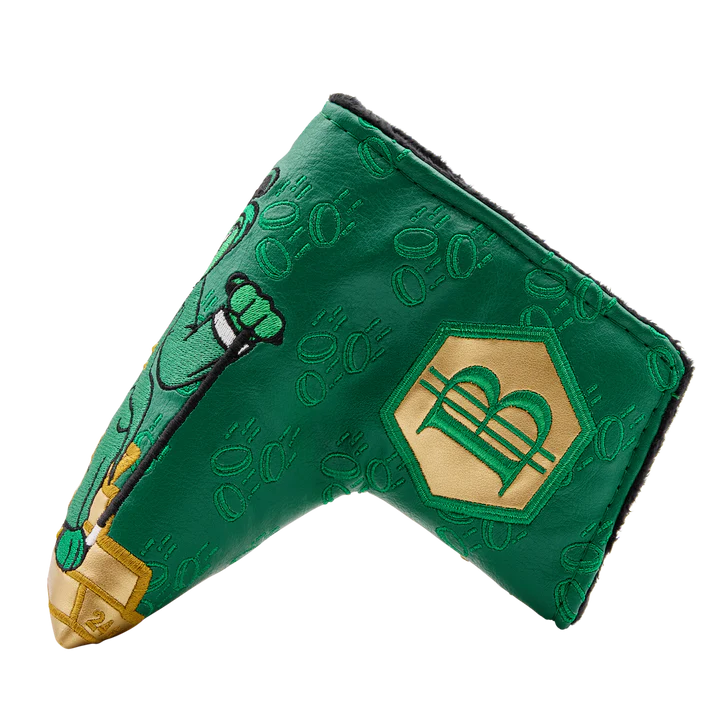 Limited Bettinardi Gangster Cat Throne of Gold Blade Putter Headcover