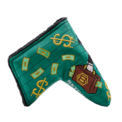 Limited Bettinardi x Monopoly Mr. Monopoly Money Thief Blade Putter Headcover