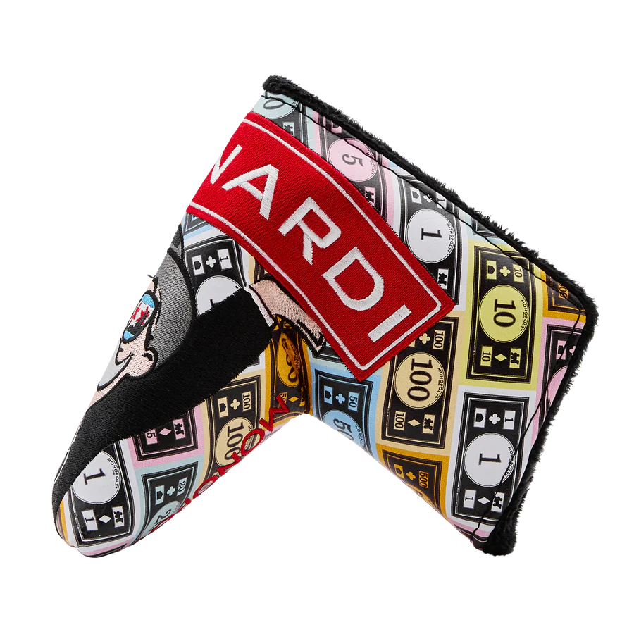 Limited Bettinardi x Monopoly Chi Town Mr. Monopoly Blade Putter Headcover