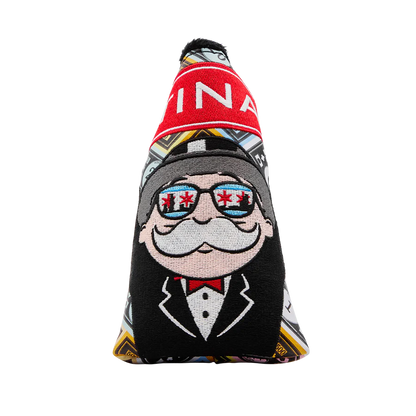 Limited Bettinardi x Monopoly Chi Town Mr. Monopoly Blade Putter Headcover