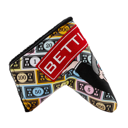 Limited Bettinardi x Monopoly Chi Town Mr. Monopoly Blade Putter Headcover