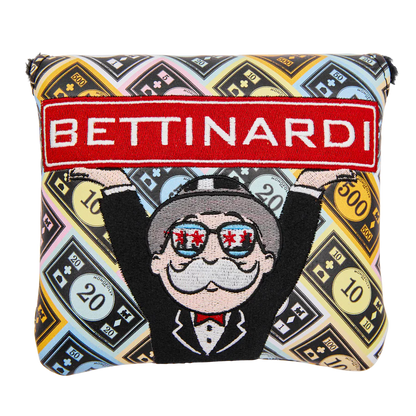 Limited Bettinardi x Monopoly Chi Town Mr. Monopoly Mallet Putter Headcover