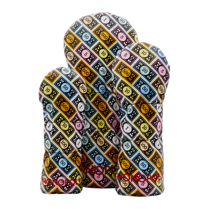Limited Bettinardi x Monopoly Chi Town Mr. Monopoly Fairway Wood Headcover Set