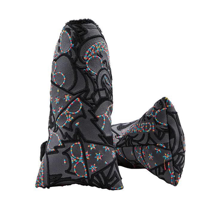 Bettinardi Multi Sunglasses Icon Black Rainbow Stitch Limited Blade Putter Headcover