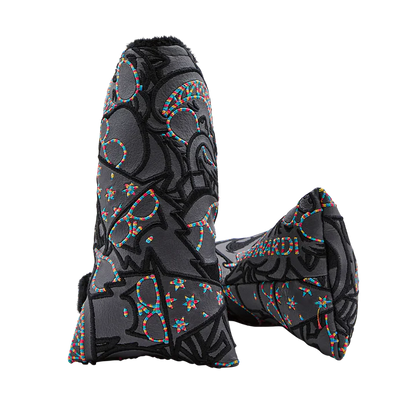 Bettinardi Multi Sunglasses Icon Black Rainbow Stitch Limited Blade Putter Headcover