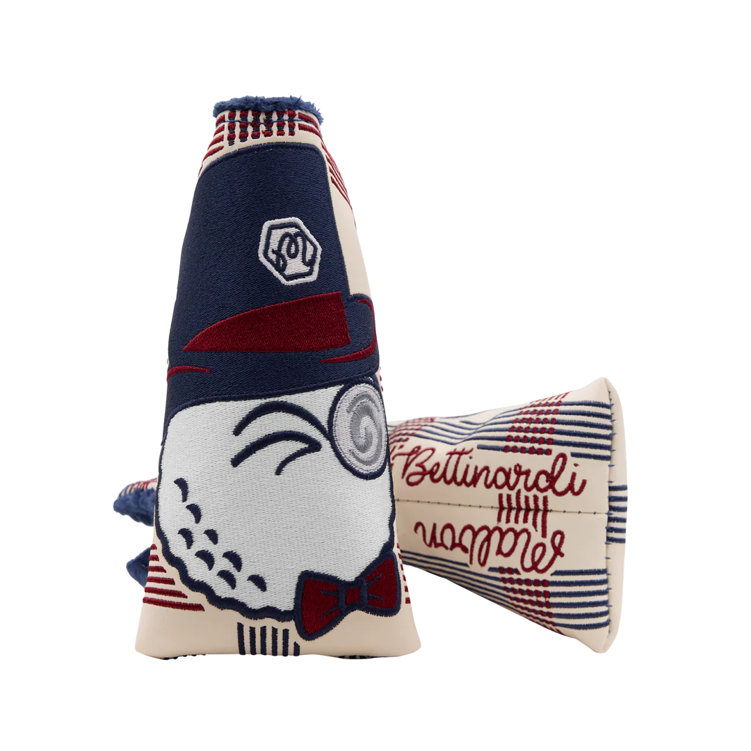 Malbon x Bettinardi Gangster Buckets Crème Plaid Blade Putter Headcover