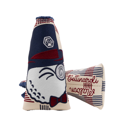 Malbon x Bettinardi Gangster Buckets Crème Plaid Blade Putter Headcover