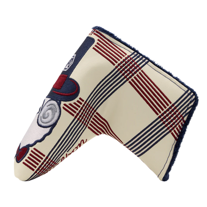 Malbon x Bettinardi Gangster Buckets Crème Plaid Blade Putter Headcover