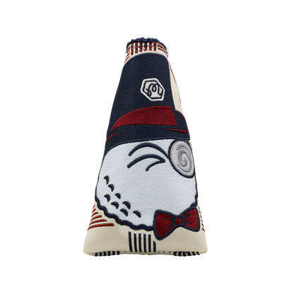 Malbon x Bettinardi Gangster Buckets Crème Plaid Blade Putter Headcover