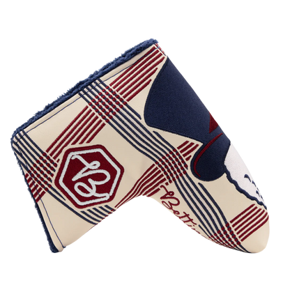 Malbon x Bettinardi Gangster Buckets Crème Plaid Blade Putter Headcover