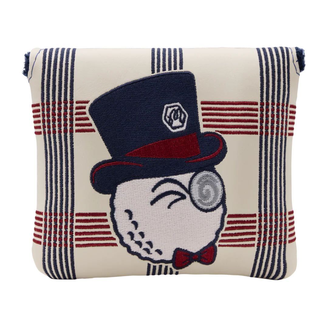 Malbon x Bettinardi Gangster Buckets Crème Plaid Mallet Putter Headcover