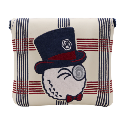 Malbon x Bettinardi Gangster Buckets Crème Plaid Mallet Putter Headcover