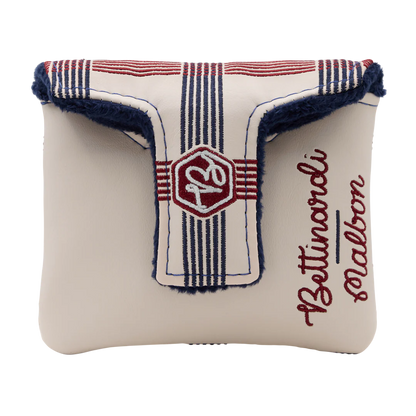 Malbon x Bettinardi Gangster Buckets Crème Plaid Mallet Putter Headcover